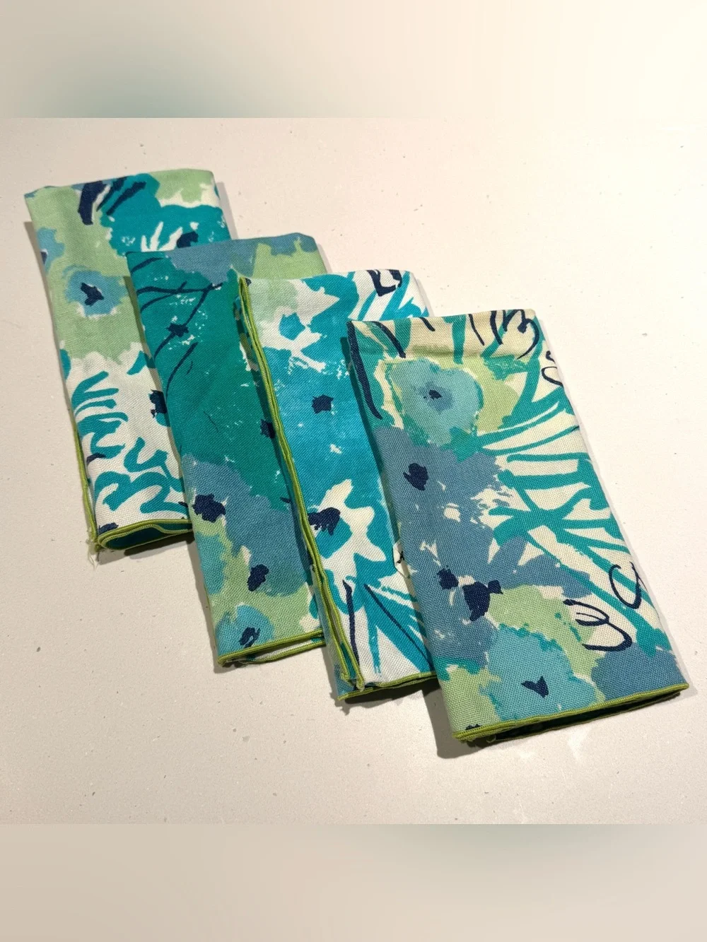 Vintage Vera Napkins - Abstract Floral - Set of 4